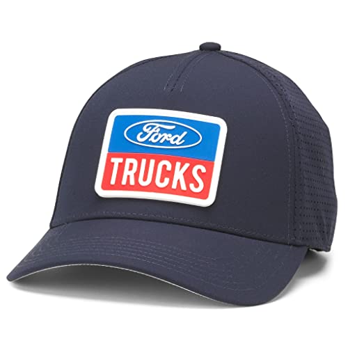 Image of AMERICAN NEEDLE Ford Motors Patch Unisex Adjustable Snapback Baseball Hat