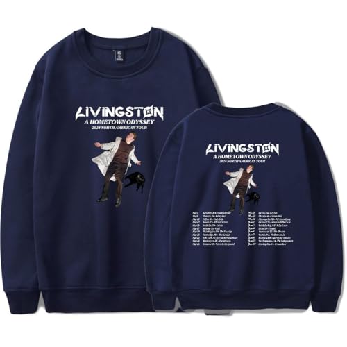 Livingston A Hometown 2024 Tour Long sleeve crew neck sweater Men/Women Longsleeve sweater