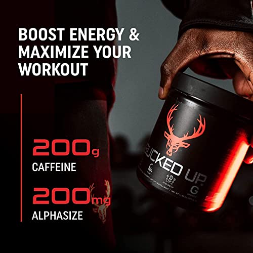 Bucked Up Pre Workout 6 Grams Citrulline, 2 Grams Beta Alanine, And 3 Other Registered Trademarked Ingredients (Grape) #TOP2