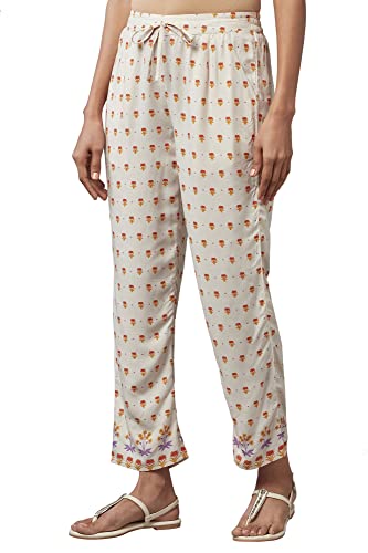 Image of W for Woman Rayon W Strechable Casual Style Straight Pants for Women | Trousers for Women