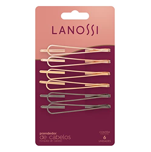 Kit Tic Tac Metal Glam - Pacote com 6 Unidades, Lanossi Beauty & ...