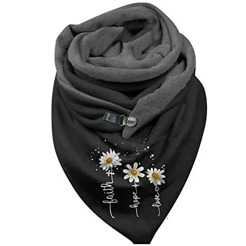 Take Idea Bufanda de algodón para mujer con estampado de gato, botón cálido, moda, turbante, bufanda de pañal, bufandas bufanda de tejer instrucciones gratis, C-E, Talla única