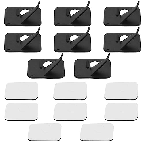 be in your mind 8pcs Repose-Flèche Main Gauche en Plastique Repose-Flèche Tir à l'arc Repose-Flèche Auto-Adhésif Flèche Autocollant Accessoires pour la...