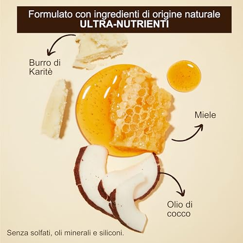 Creme Of Nature Pure Honey Moisture Whip Twisting Cream, Crema Idratante Al Miele, 340 Ml - 4