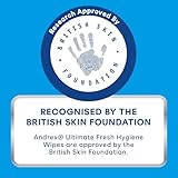 Andrex® Ultimate Fresh XL Incontinence Flushable Hygiene Wipes - Odour Control, Moist Toilet Tissue, 280 sheets - Image 10