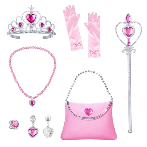 Disfraz de princesa rosa para niñas 10-11 años miniatura 2