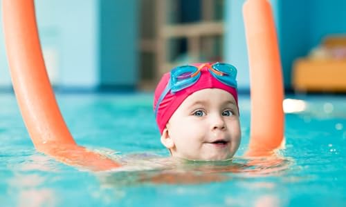 Image of Swimming Cap for Girls and Boys for Swimming Costumes (Free Size, Swimming Cap)