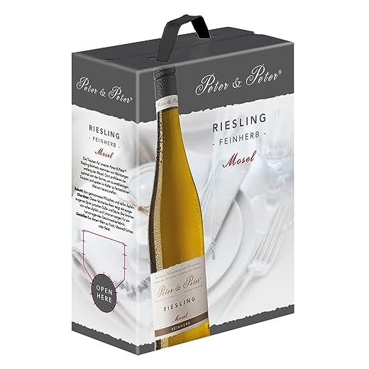 Peter & Peter Riesling Qualitätswein feinherb (1 x 3 l)