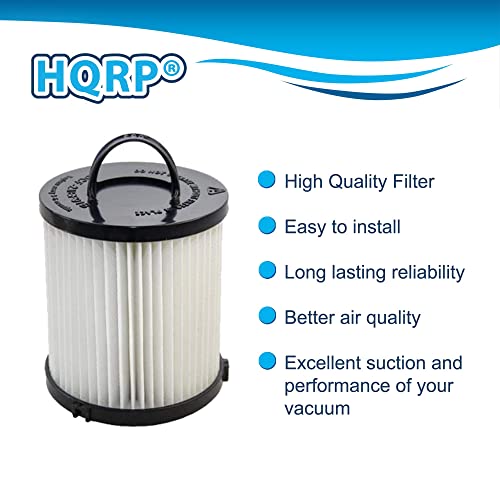 Hqrp Hepa Dust Cup Filter Compatible With Eureka Airspeed As1041A, As1048A, As1049A, As1061A, As1040 As1060 Series Upright Vacuum #TOP9