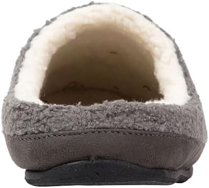Deer Stags Men's Wink Slipper, Charcoal/White, 9 | Image 5