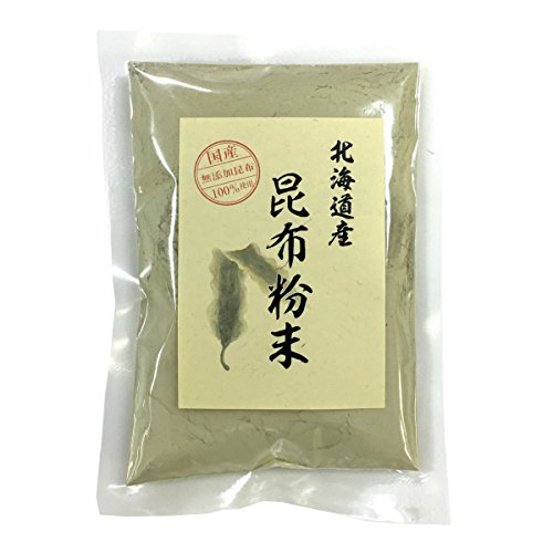 国産100% 昆布粉末 100g 北海道産 無添加 ノンカフェイン 巣鴨のお茶屋さん 山年園