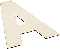 Vista 6 de Bright Creations Letras de bloque de madera, 36 piezas, 6 pulgadas, recortes de madera sin terminar para proyectos de pintura y manualidades, letras