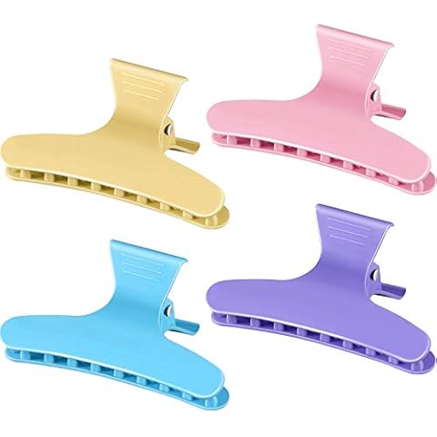 4 Piezas de Pinzas de Mariposa de Peluquería Chuangdi Cover