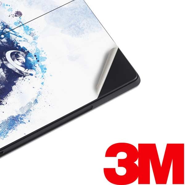 Skinit Decal Tablet Skin Compatible with Surface Pro 7 - Officially Licensed Marvel Avengers Blue Logo Design