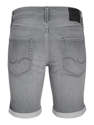 JACK & JONES Herren Jeans-Shorts, Farbe:Grau, Größe:XL – Ansicht 3