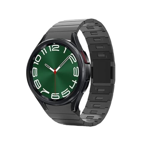 [�n�C�S�[] ���ԂȂ����^���}�O�l�b�g�X�g���b�v Galaxy Watch 6 44mm 40mm�Ή� �u���X���b�g Galaxy Watch 6 Classic 43MM 47MM�Ή�(Black,Watch 6 Classic 47MM)