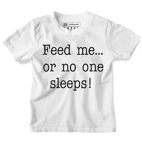 Image of Be Awara Round Neck Half Sleeves 100% Cotton Printed T-Shirt Kids, Comfortable Tshirts for Kids with Cool Prints, Everyday Casual Wear for Boys & Girls, Unisex