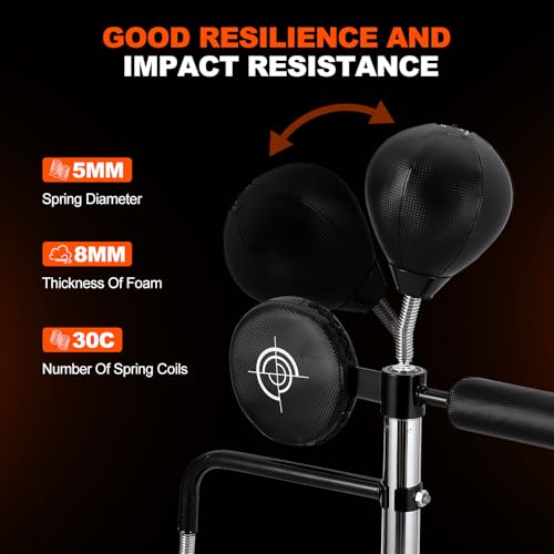 image for GarveeLife Punching Bag with Stand for Adult with Relax Bar, Speed Bag