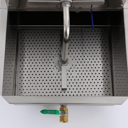 Máquina de filtro de aceite portátil de acero inoxidable, bomba de aceite de alto flujo para freír, ideal para uso en restaurantes y supermercados,