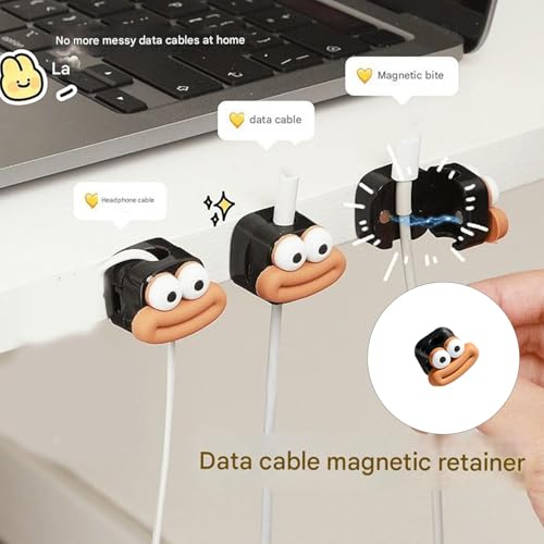 5 / 10 Clips para Organizador de Cables para Manejo y Fijación en Escritorio miniatura 2