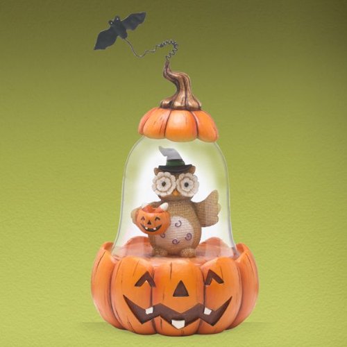 Lenox citrouille d'Halloween globe de verre cadeau de saison unique