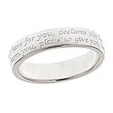 Jeremiah 29:11 Sterling Silver Ring