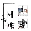 LEIBOU Foldable Pet Grooming Arm with Clamp, Dog Grooming Loop Noose &Two No Sit Haunch Holder for Medium & Small Pets 36” Height Adjustable (Single Arm) #2