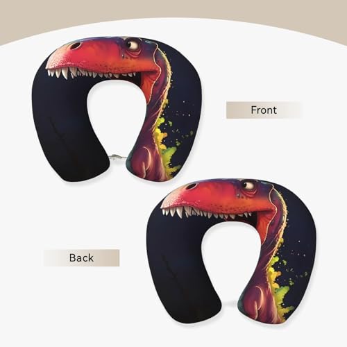 Almohada de Memoria para Cuello Dinosaurio U-Shape miniatura 2