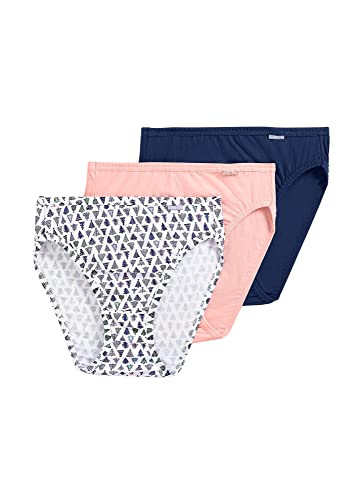Image of Jockey Women's Underwear Plus Size 100% Cotton Elance French Cut - 3 Pack