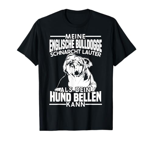 Lustiger Spruch Französische Bulldogge Englische Bulldogge T-Shirt