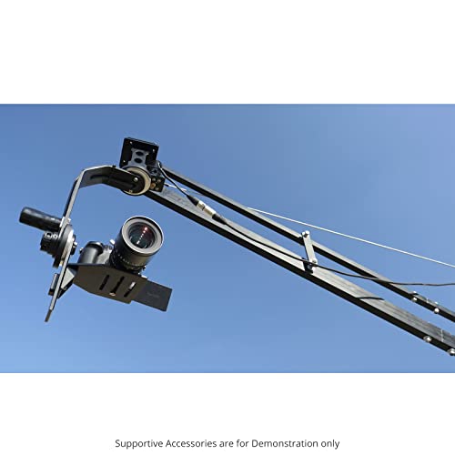 Proaim Junior Motorized 2-Axis Pan Tilt Head W 12V Joystick Control For Dslr Camera Jib Crane. 360° Pan/Tilt Moves, Remote-Precise Control On Moves. Quite Operations, 5Kg/11Lb Payload + Bag (Pt- Jr) #TOP7
