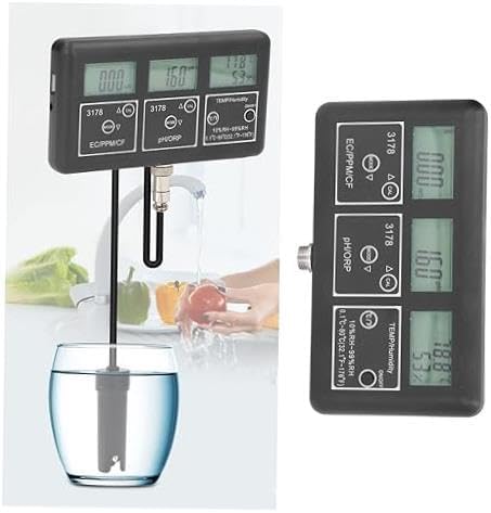 Miniatura 4 de Water Quality Tester - Accurate PH ORP EC & CF Meter  Multi-Parameter Monitor for Drinking Water Aquariums & More-size1