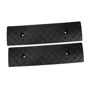 Generisch 2 Stück Gummi Rampen