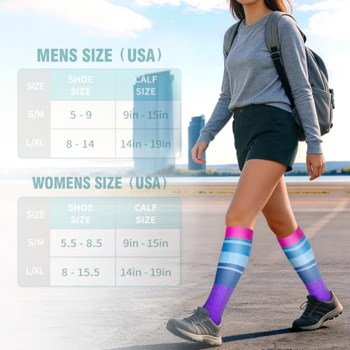 Image of Copper Compression Socks for Women & Men (6 pairs) - Best Support for Nurses, Running, Hiking, Recovery