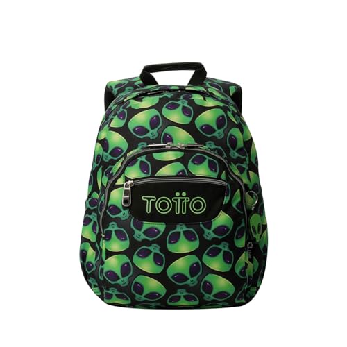 Mochila para portátil de 14 pulgadas TOTTO Gommas con respaldo ergonómico antiespaldas secas