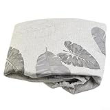 Bügelbrettbezug Ersatz aus Baumwolle mit sicherem Kordelzug für 147 x 48 cm Größen (Bananenblatt)