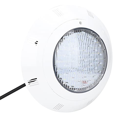 Jeffergarden Oświetlenie Basenowe LED AC12V 40W RGB, Trwałe Oświetlenie Podwodne ABS z 360 Diodami LED do Parków, Ogrodów i Basenów ze słoną wodą
