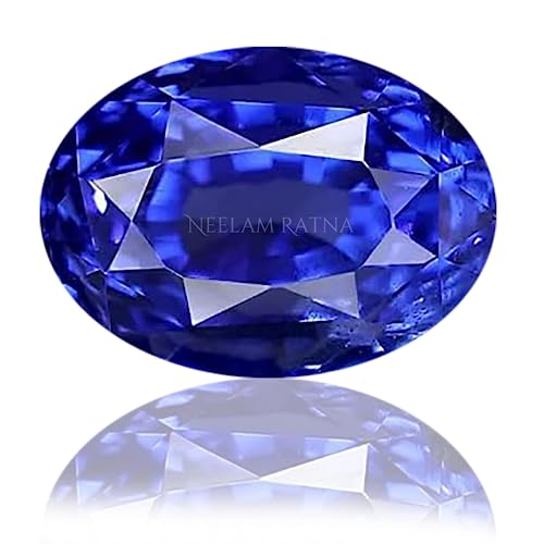Saphir bleu de Ceylan 7.25 Ratti pour création de bague homme et femme