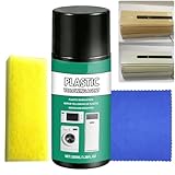 Kit per la rimozione dell'ingiallimento della plastica, agente sbiancante per plastica, detergente ad azione rapida per macchie gialle su elettrodomestici, dispositivi elettronici, fari auto (1PCS)