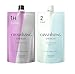 Hair Rebonding Shiseido Professional Crystallizing Hair Straightener (H1) + Neutralizing Emulsion (2) for Resistant to Natural Hair