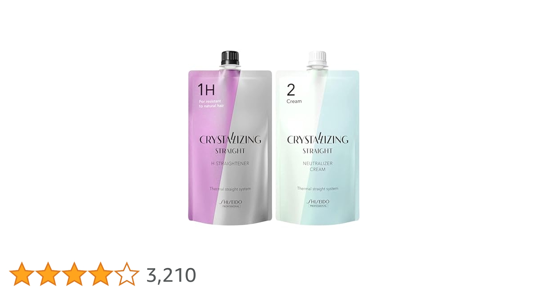 【縮毛矯正】資生堂 クリスタライジングストレート α H 1剤 2剤5セット Amazon.co.jp: 資生堂 クリスタライジングストレート EX