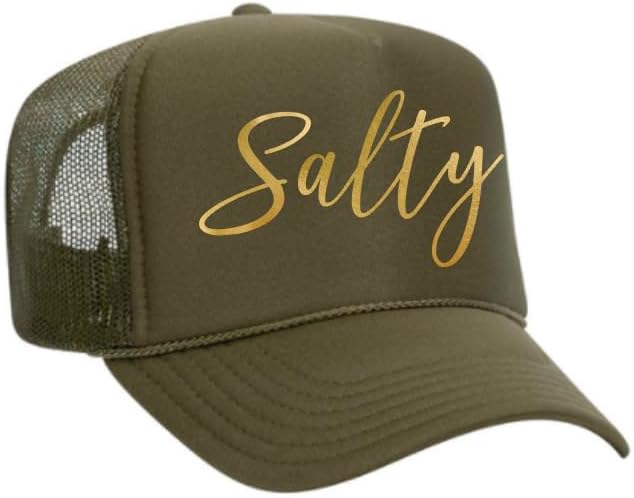 Salty Metallic Trucker Hat