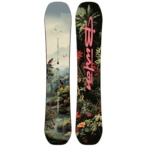 Burton - Planche De Snowboard Custom Camber Jungle Homme - Homme - Taille 154 - Vert