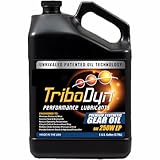 TriboDyn SAE 250W EP Premium Synthetic Gear Oil with Patented Ceramic Coating – Heavy Weight Racing & Industrial Gear Lube (ISO 460 Equivalent) (1 Gallon)