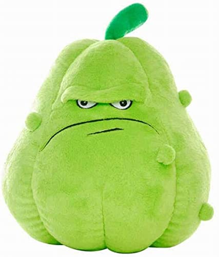 LAARNT Squash-Plants vs Zombies suave y cómodo juguete de peluche verde de animales de peluche para decoración de habitación de muñecas, regalos para niños, multicolor, talla única Cover