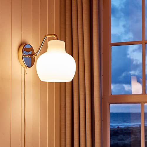Accesorio de iluminación de pared de metal dorado para pasillo oscuro 2