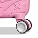 American Tourister Minnie Mouse Carry-On Luggage - Airline Approved, Durable Hardshell with RightHeight Adjustable Handle - Expands 1.5in - Roll Confidentially with Dual 360 Spinner Wheels