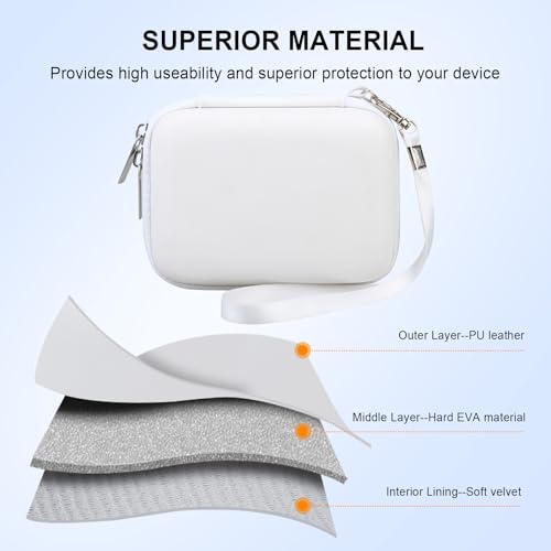 Funda para cámara digital compacta Elonbo color blanco miniatura 6