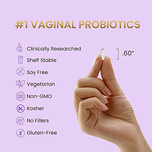 Image of HPD Rx Pro-Fem #1 Vaginal Health Probiotic | Vaginal Probiotics | Clinically Proven to Promote Yeast & PH Balance, Urinary Tract Health | Feminine Probiotics | Works in 7 Days | 30 Capsules | 6-Pack