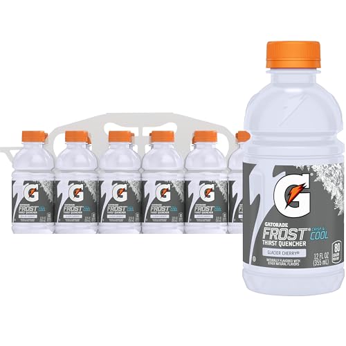 Gatorade Thirst Quencher Glacier Cherry 12 Fl Oz (Pack of 12)